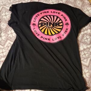 PINK Victoria's Secret Black Tee